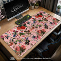 Vintage Floral Mouse Pad - Botanical Aesthetic Desk Mat Padloom
