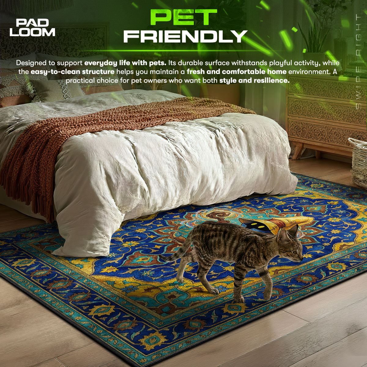 Vivi Ornitier Zauberteppich - Final Fantasy IX Stuhlunterlage