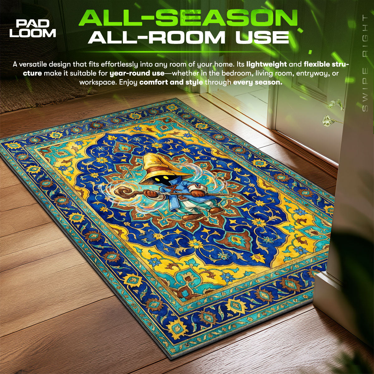 Vivi Ornitier Zauberteppich - Final Fantasy IX Stuhlunterlage