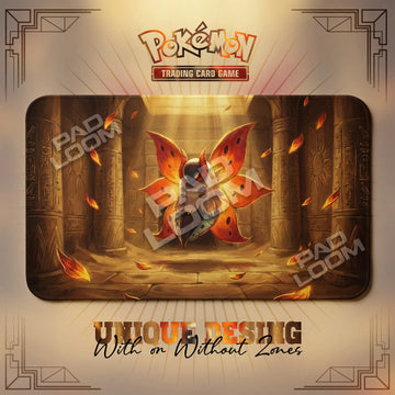 Volcarona Temple Playmat - Pokemon TCG Mat