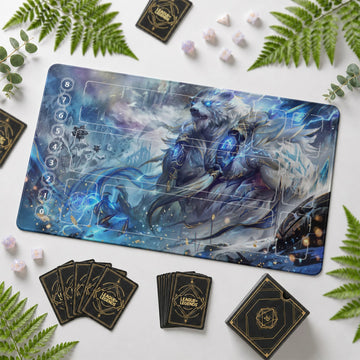 Volibear Storm Playmat - LoL Riftbound TCG Mat