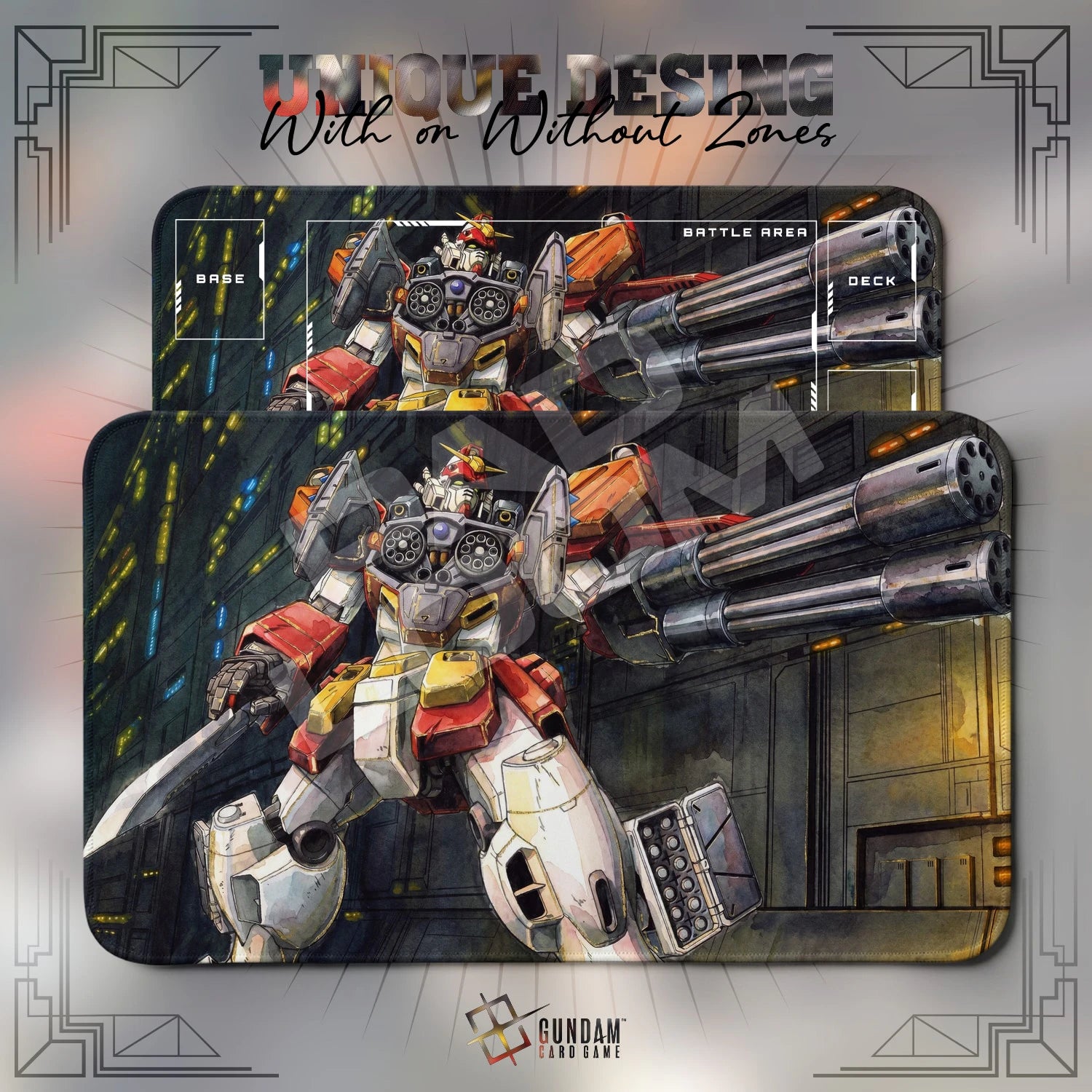 War Goose Playmat - Gundam TCG Card Game Mat
