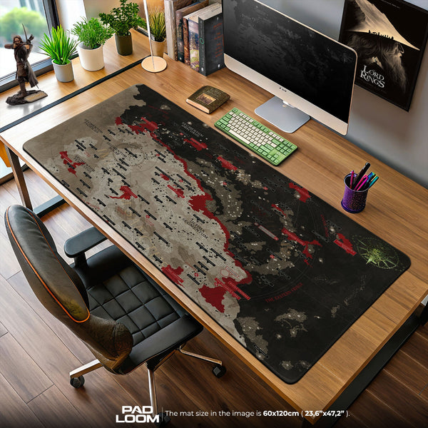 Warhammer 40K Galaxy Map Mouse Pad, Tactical Gaming Desk Mat