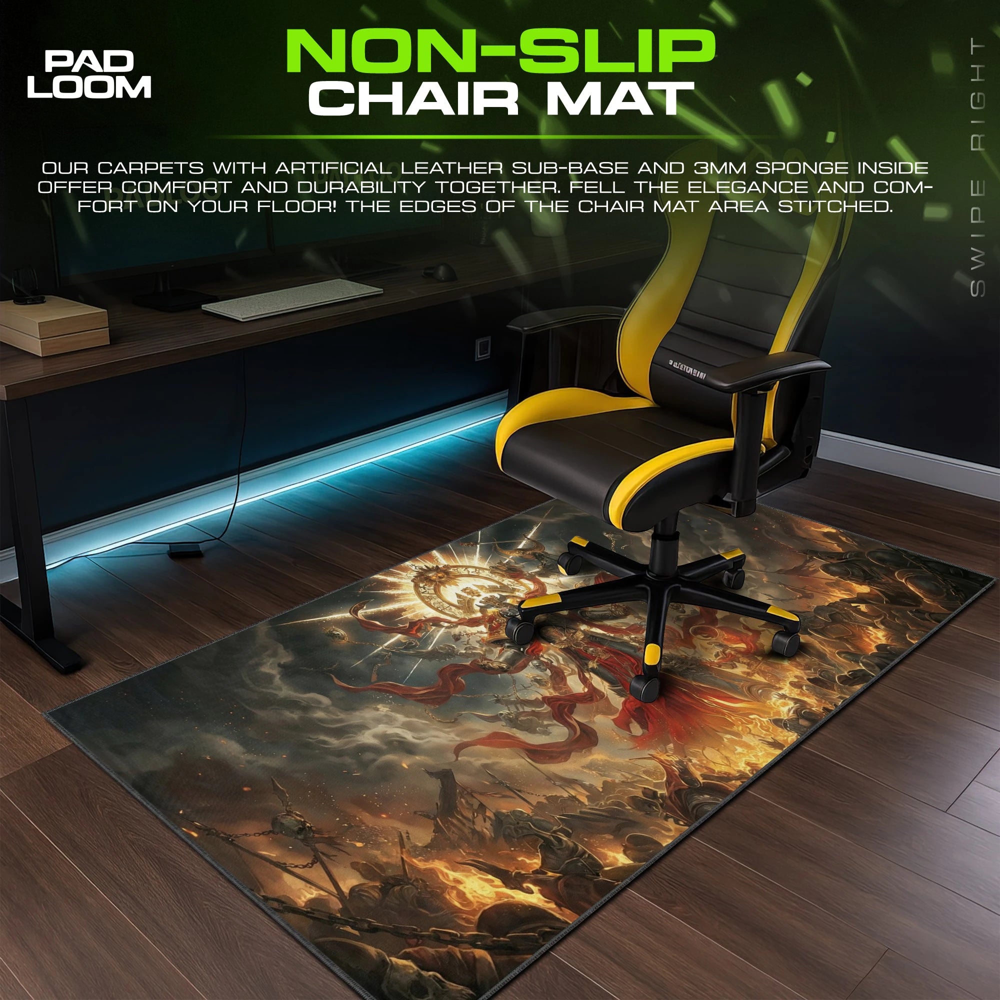 Warmaster Ashen Host Mouse Pad - Warhammer Desk Mat