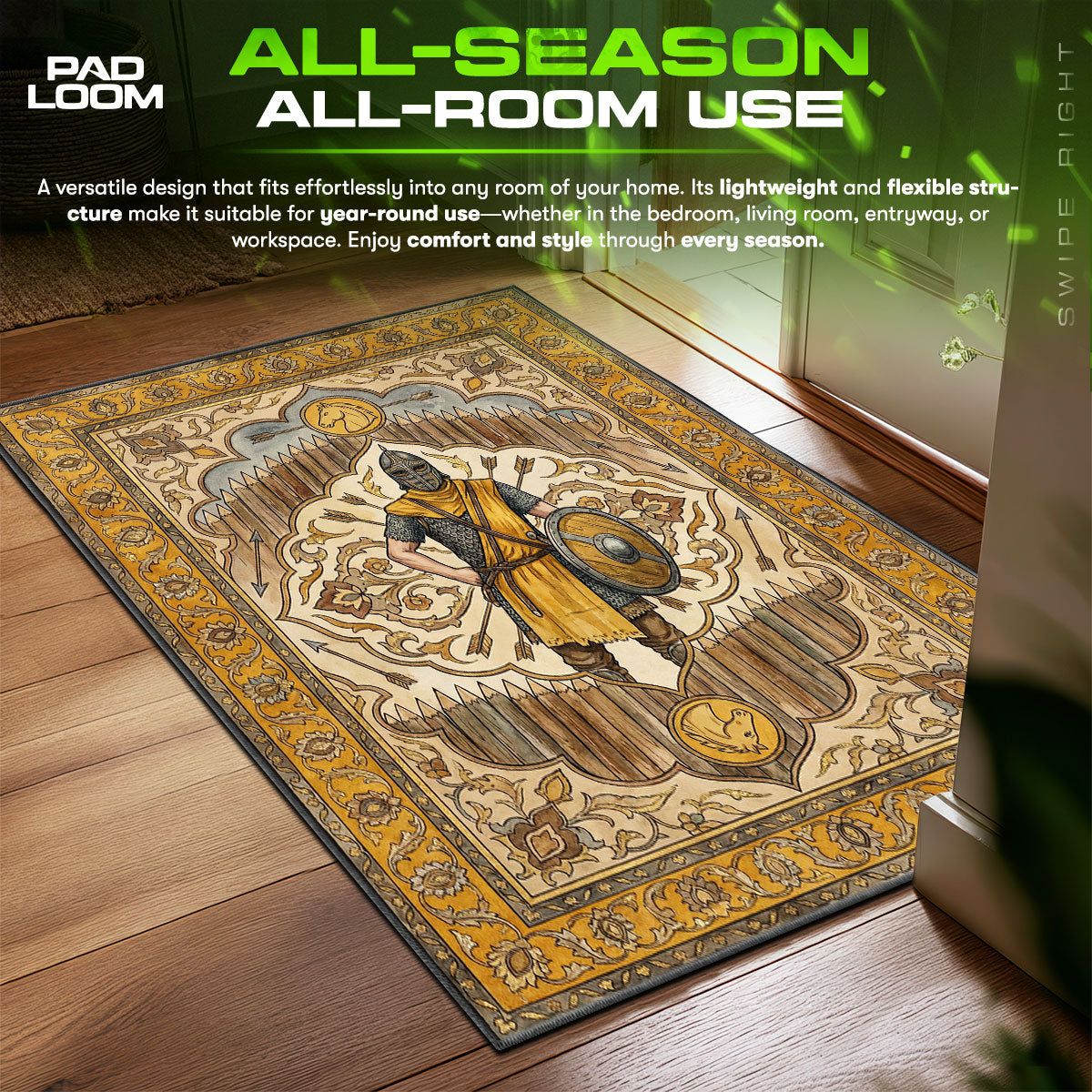 Whiterun Guard Patrol Rug - Skyrim Chair Mat