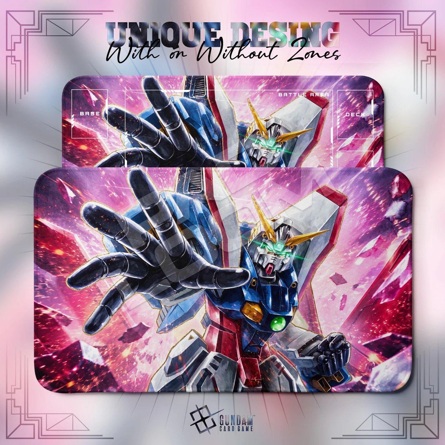 Wing Gundam Shatter Playmat - TCG Card Game Mat