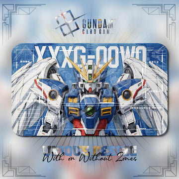 Wing Zero 00W0 Playmat - Gundam TCG Card Game Mat