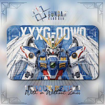 Wing Zero 00W0 Playmat - Gundam TCG Card Game Mat