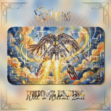 Wing Zero Judgment Playmat - Gundam TCG Card Game Mat
