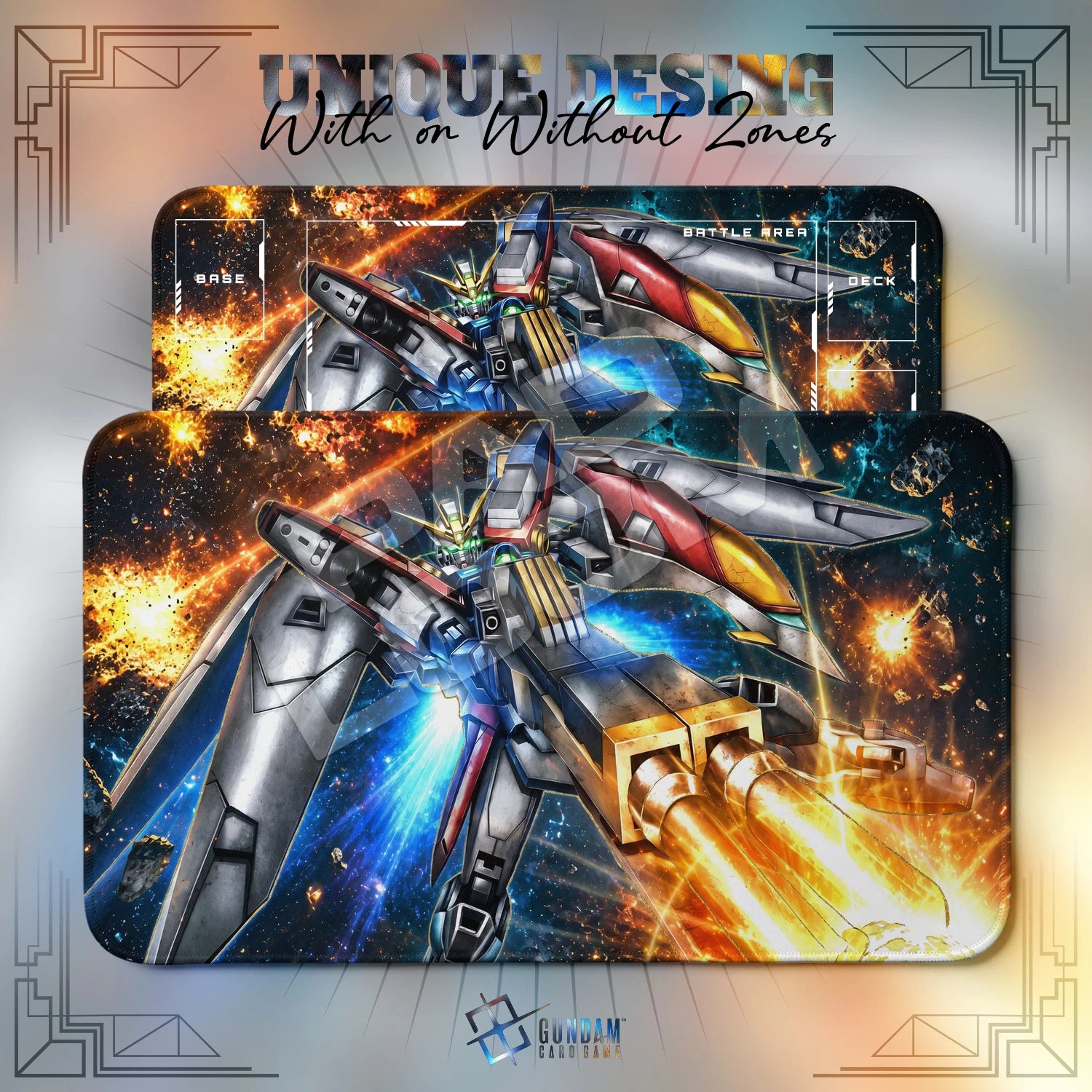 Wing Zero Nova Playmat - Gundam TCG Card Game Mat