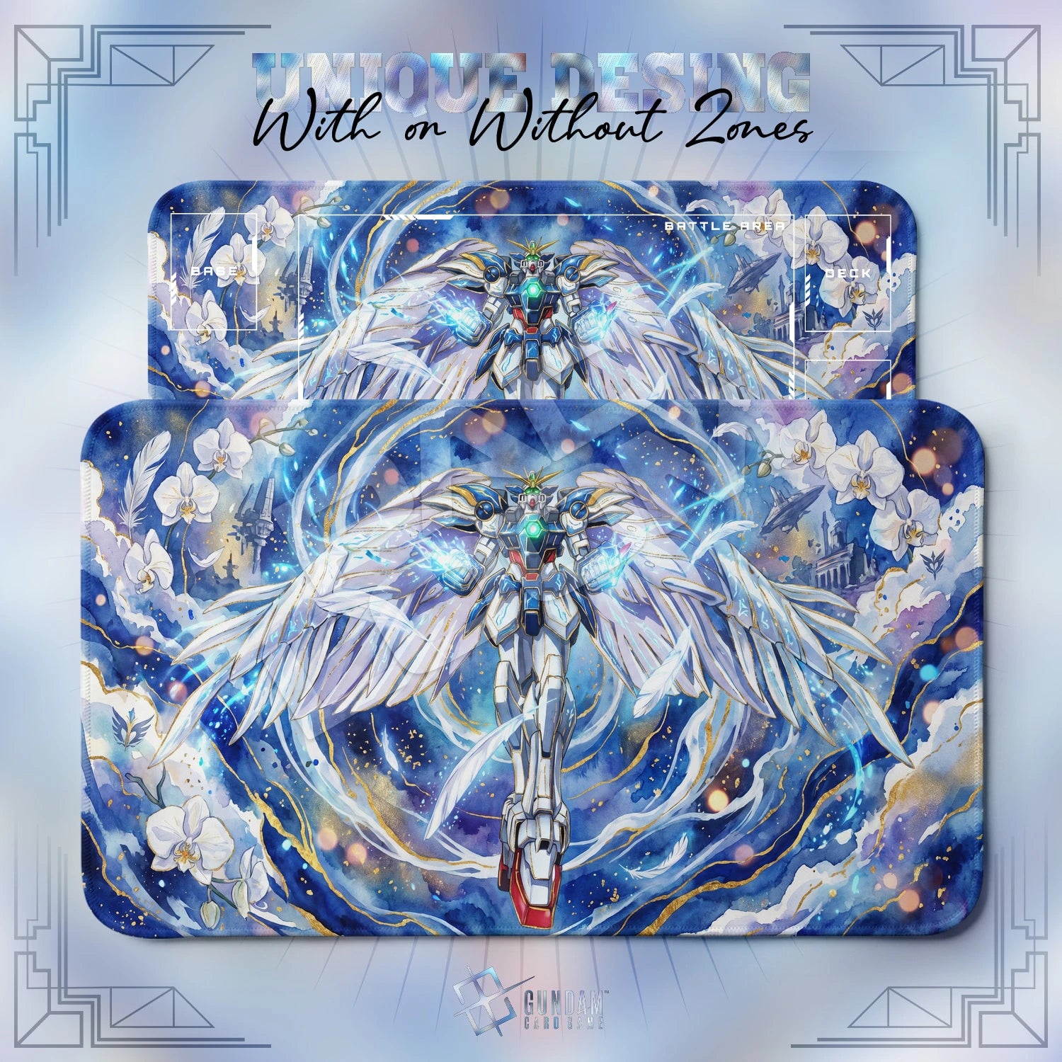 Wing Zero Seraph Playmat - Gundam TCG Card Game Mat
