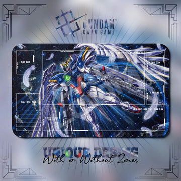Wing Zero Stardust Playmat - Gundam TCG Card Game Mat