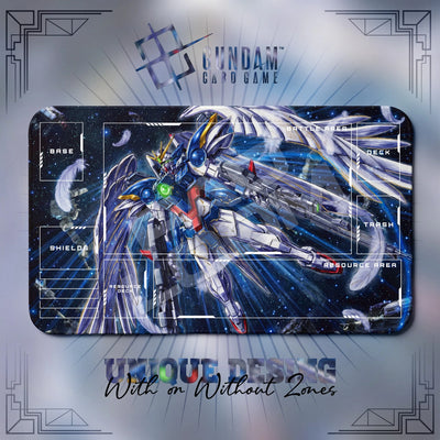 Wing Zero Stardust Playmat - Gundam TCG Card Game Mat