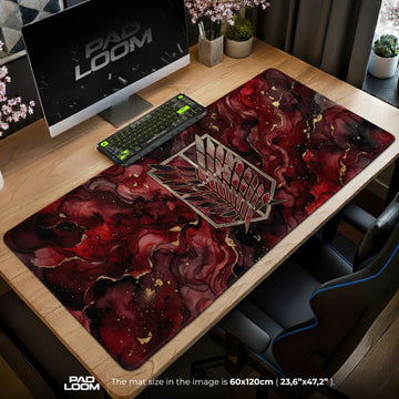 Wings of Freedom Crest Mouse Pad - Attack on Titan Mat
