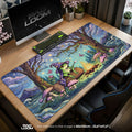 Wizard Frog Campfire Mouse Pad – gaming desk mat by Padloom