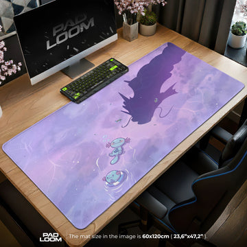 Wooper Deep Shadow Mouse Pad - Pokémon Desk Mat