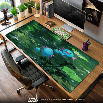 Wooper Pond Mouse Pad, Pokémon Water Desk Mat