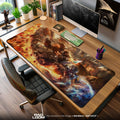 World of Warcraft Alliance vs Horde Mouse Pad – Eternal Battle Game Desk Mat Padloom