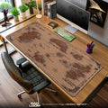 World of Warcraft Azeroth Map Mouse Pad – Explorer Game Desk Mat Padloom