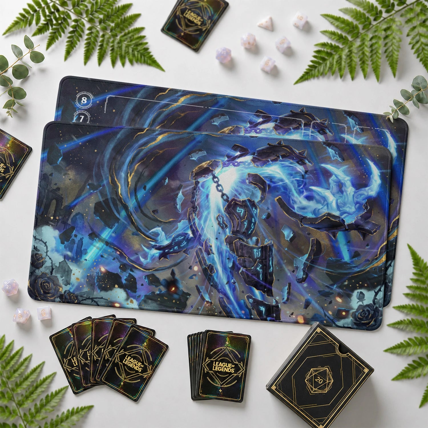 Xerath Arcane Playmat - LoL Riftbound TCG Mat