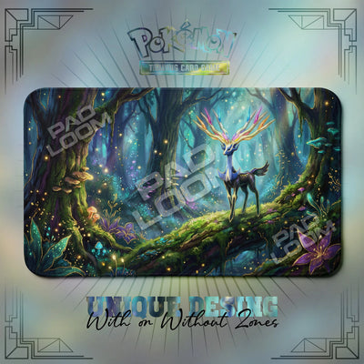 Xerneas Forest Playmat - Pokemon TCG Mat