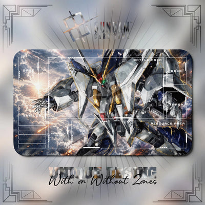 Xi Gundam Flash Playmat - TCG Card Game Mat