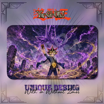Yami Yugi Arcane Playmat – Yugioh TCG duel mat, 24 x 14 in