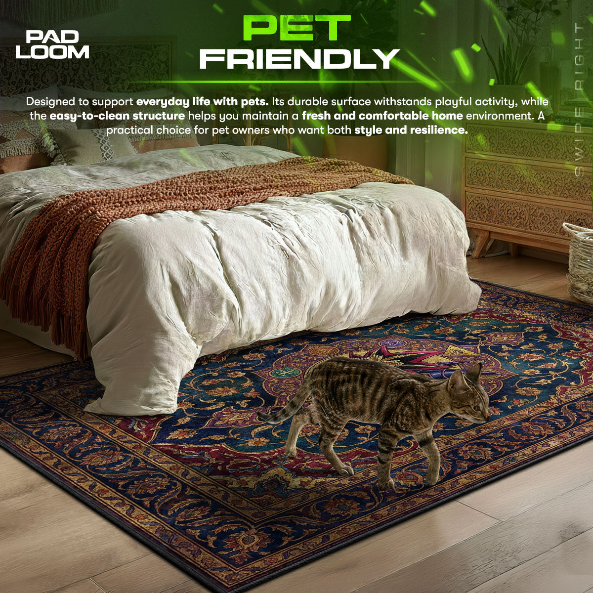 Yami Yugi Königlicher Kreis Teppich - Yu-Gi-Oh! Stuhlunterlage