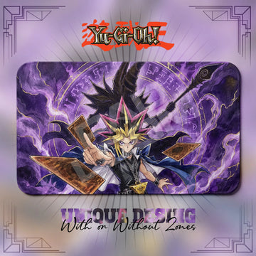 Yami Yugi Shadow Playmat – Yugioh TCG duel mat, 24 x 14 in