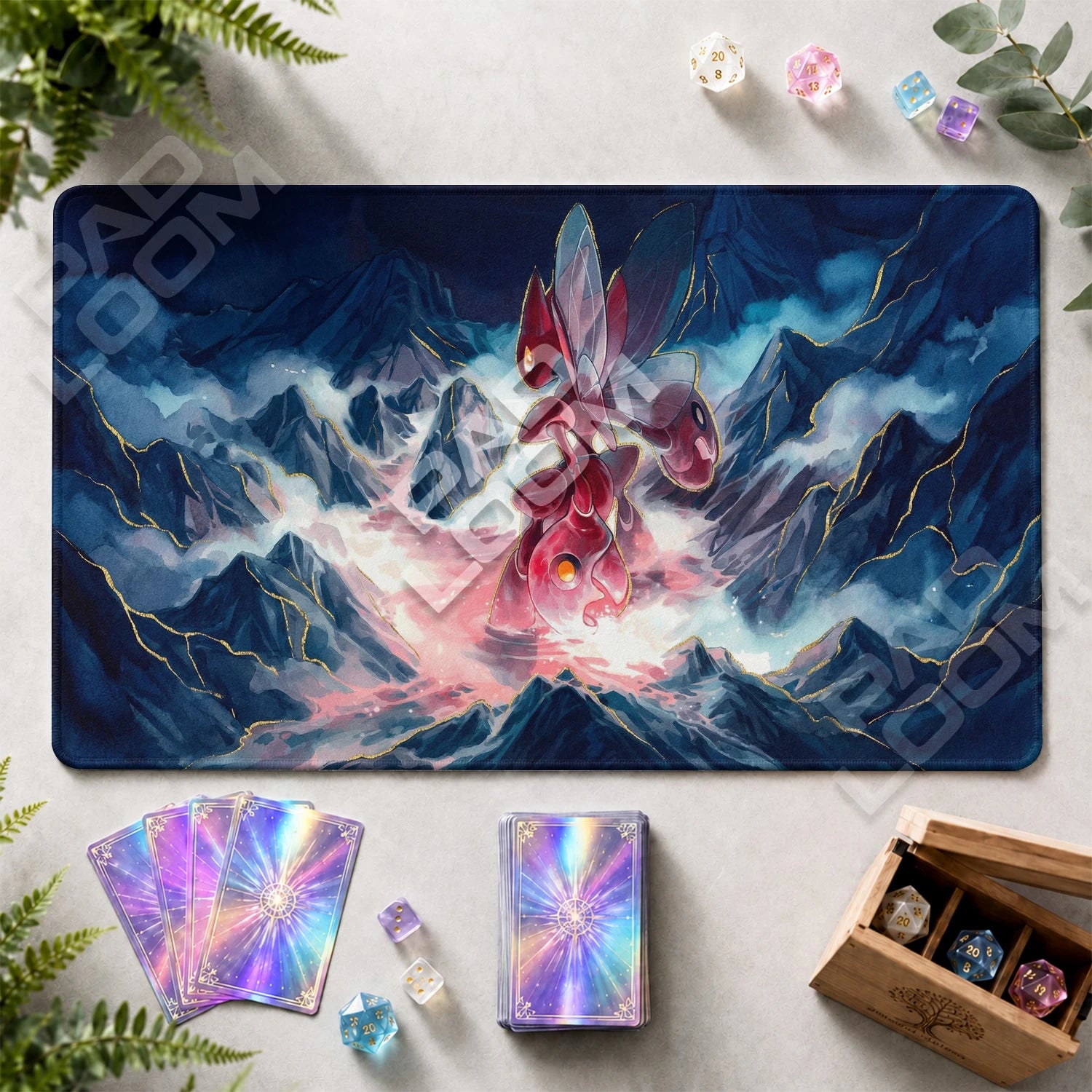 Yanmega Peak Playmat - Pokemon TCG Mat - view 2