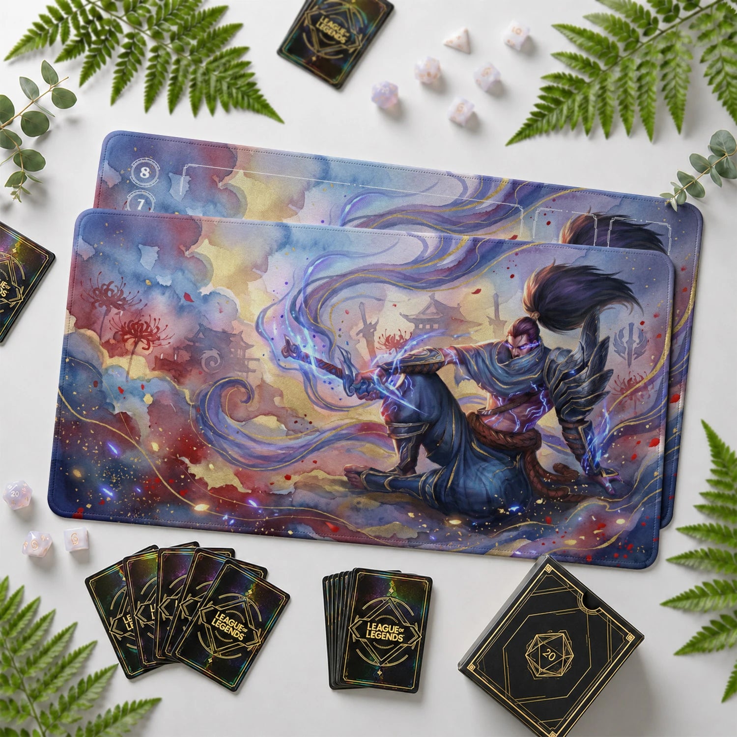Yasuo Spirit Playmat - LoL Riftbound TCG Mat