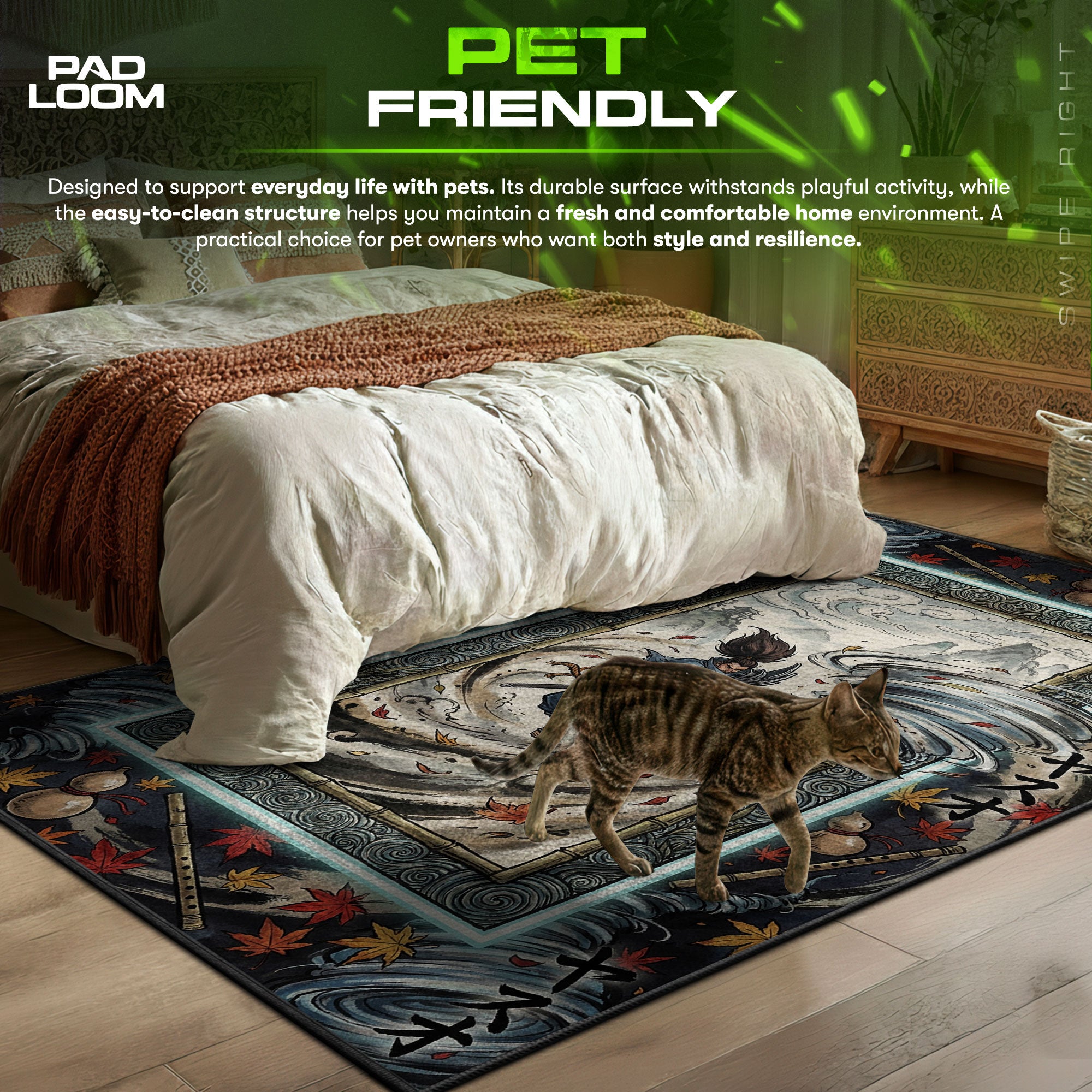 Yasuo Wind Ronin Teppich - League of Legends Stuhlunterlage