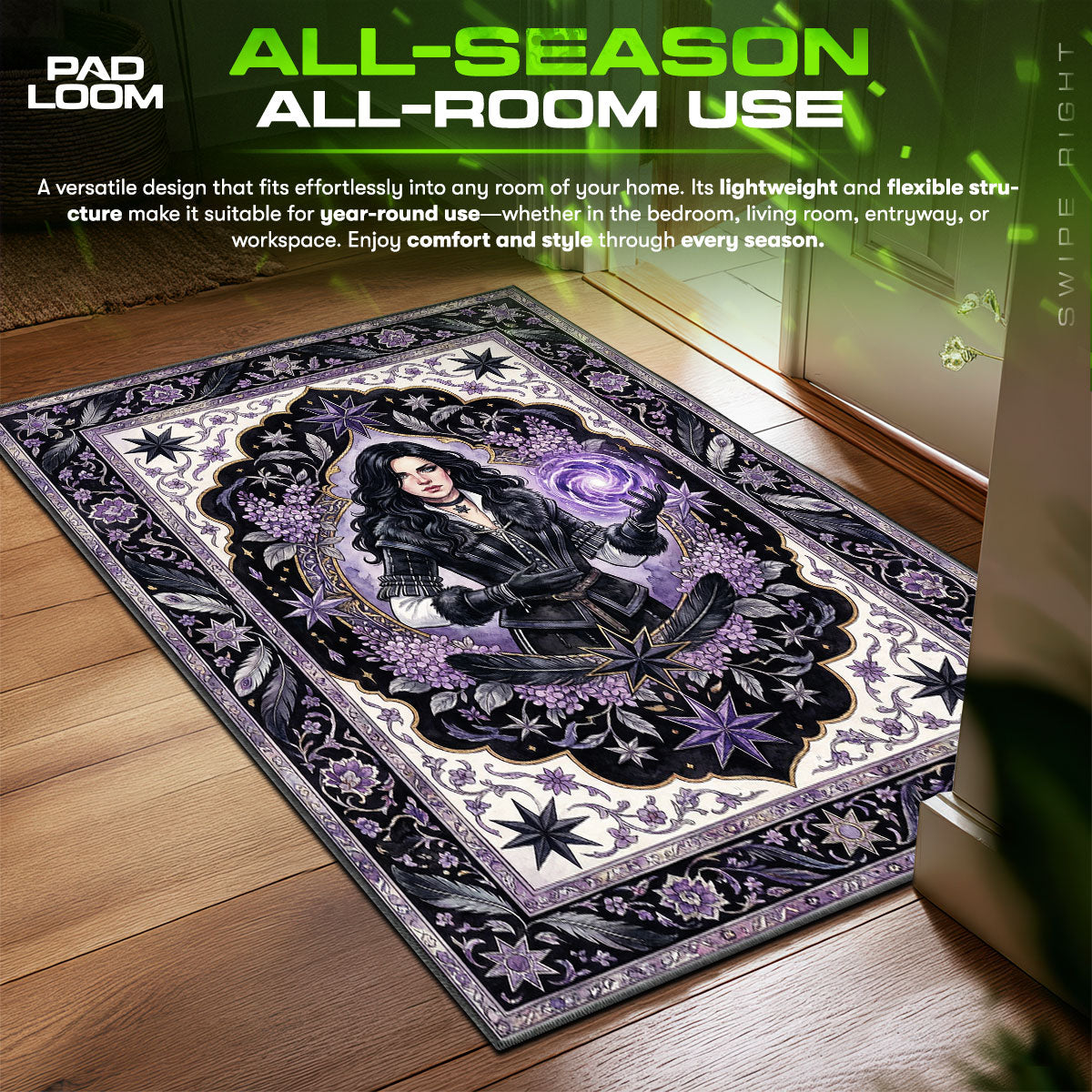 B-12 Rotes Protokollteppich - Streunende Stuhlmatte