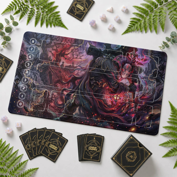 Yorick Graveyard Playmat - LoL Riftbound TCG Mat