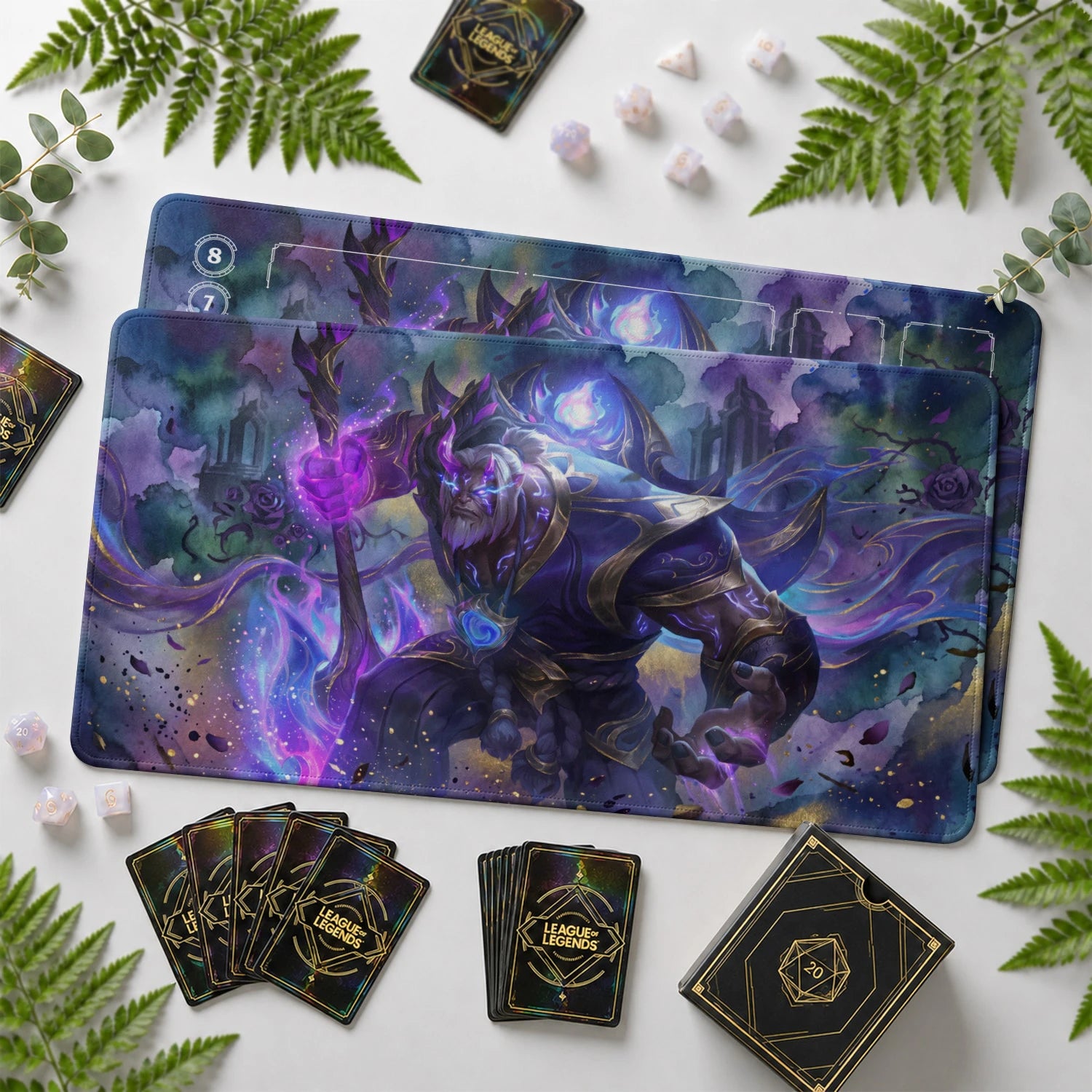 Yorick Wraith Playmat - LoL Riftbound TCG Mat
