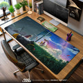 Your Name Mouse Pad, Sky Gate Gaming Desk Mat Padloom