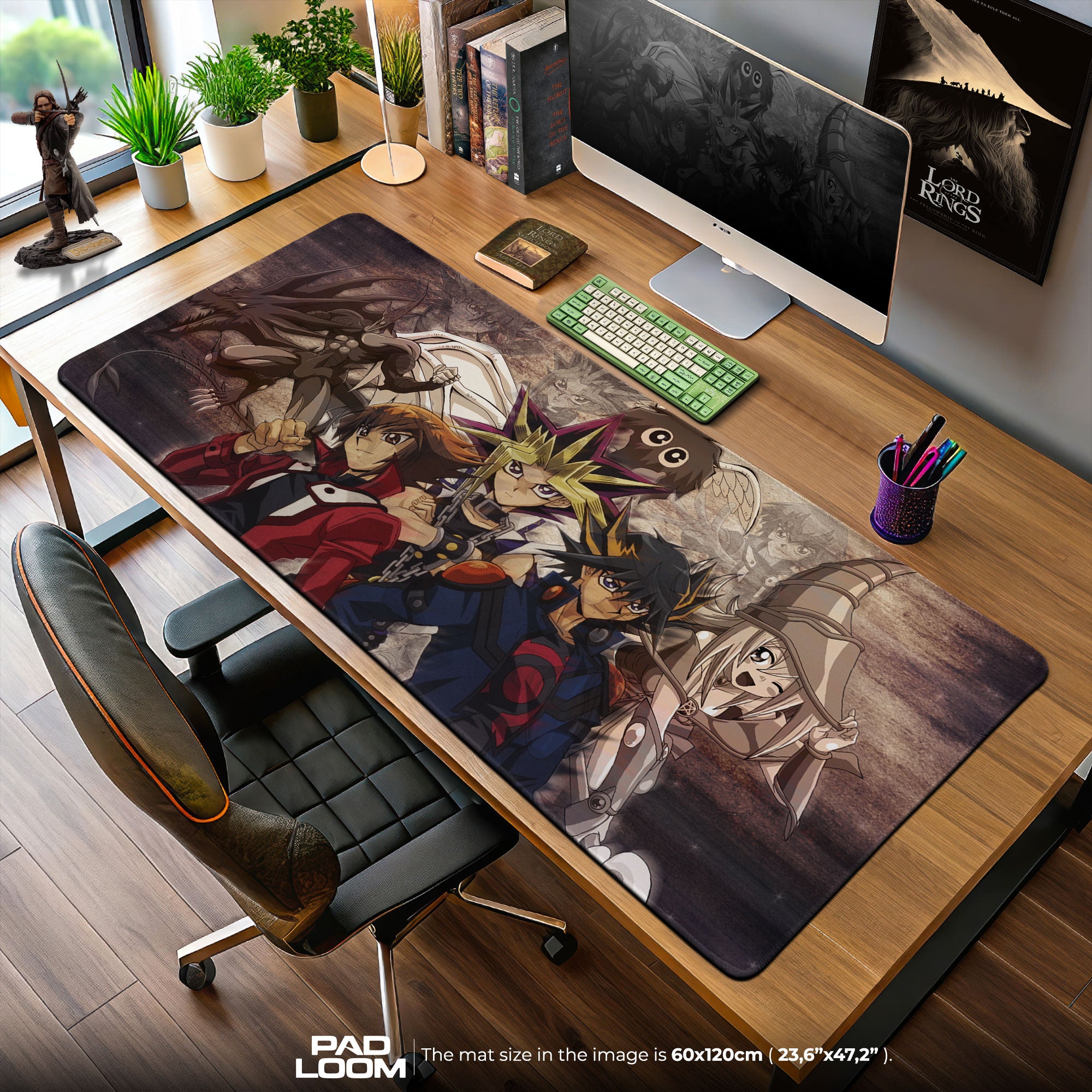 Yu-Gi-Oh Duel Masters Mouse Pad, Game Gaming Desk Mat