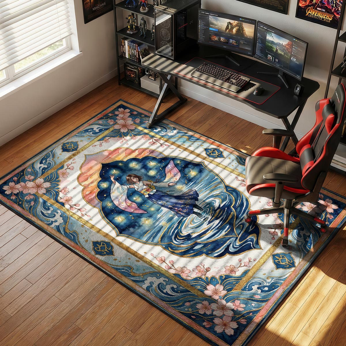 Yuna Sending Dance Rug - Final Fantasy X Chair Mat