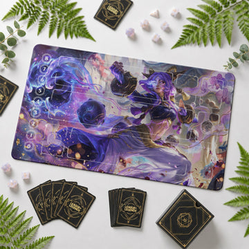 Yunara Storm Playmat - LoL Riftbound TCG Mat