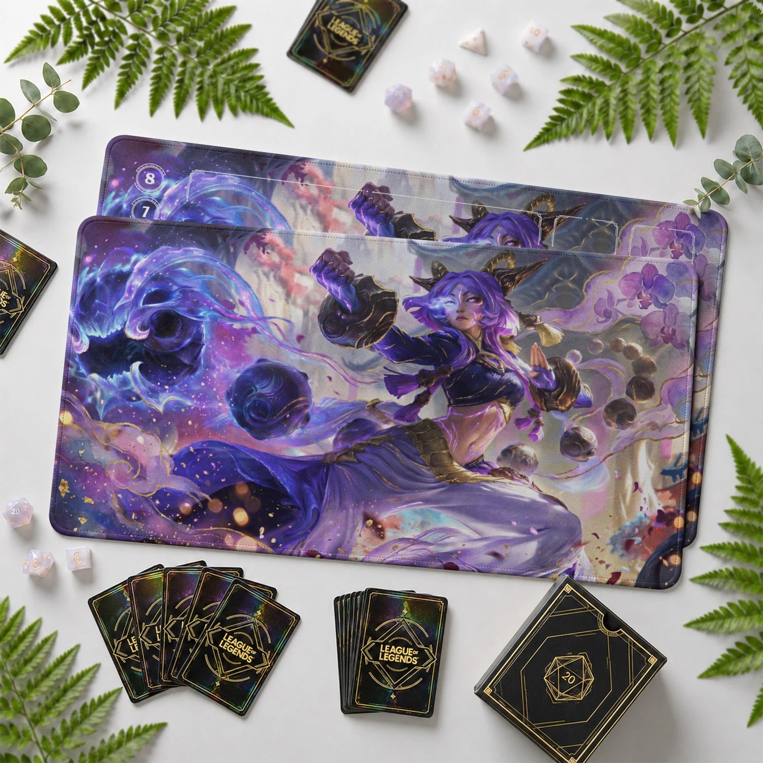 Yunara Storm Playmat - LoL Riftbound TCG Mat