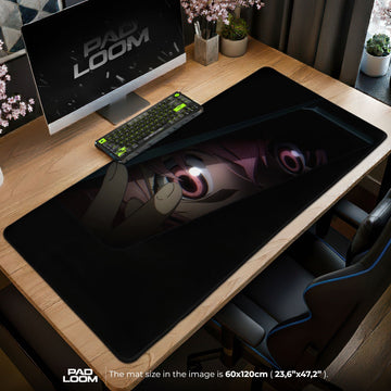 Yuno Gasai Eye Mouse Pad - Obsession Glare Anime Desk Mat Padloom