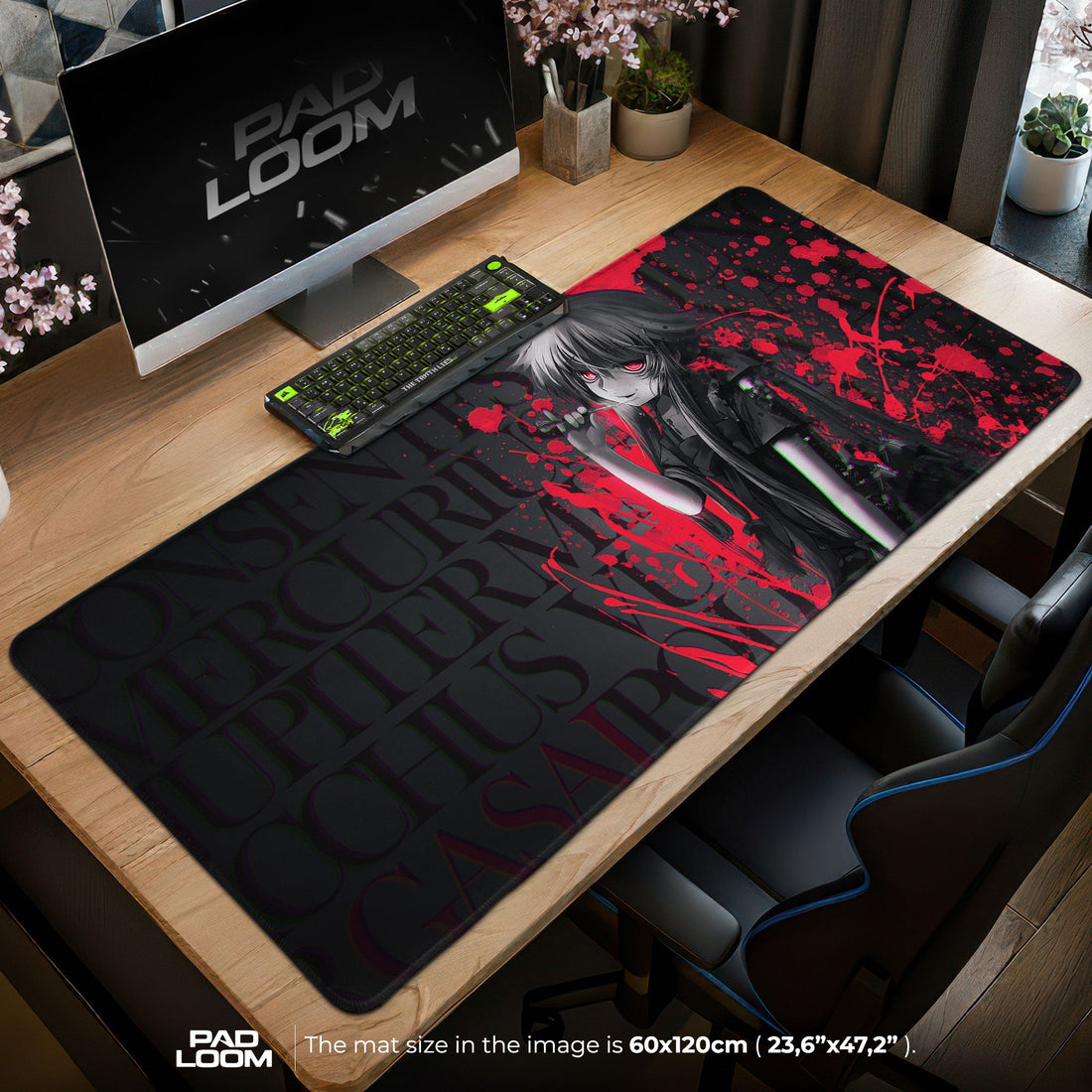Yusuke Urameshi Mouse Pad - Spirit Team Anime Desk Mat Padloom