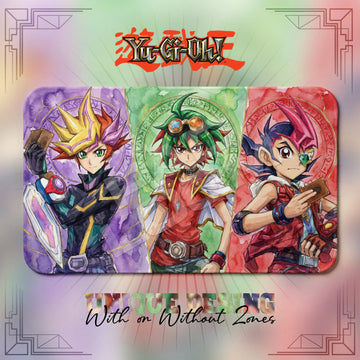 Yusei Yuya Yuma Trio Playmat - Yugioh TCG Mat