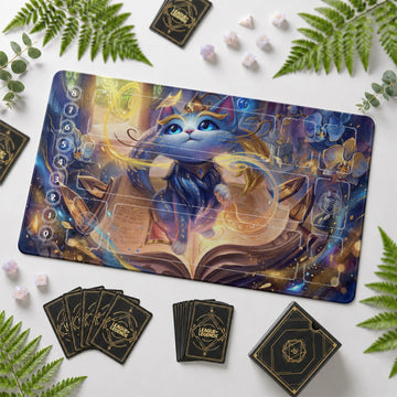 Yuumi Tome Playmat - LoL Riftbound TCG Mat