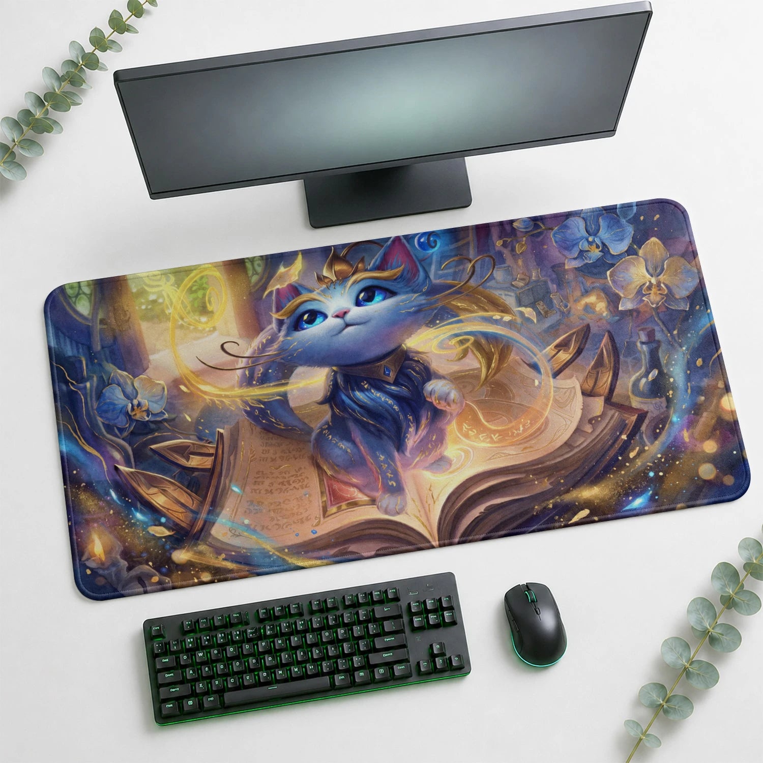 Yuumi Tome Playmat - LoL Riftbound TCG Mat