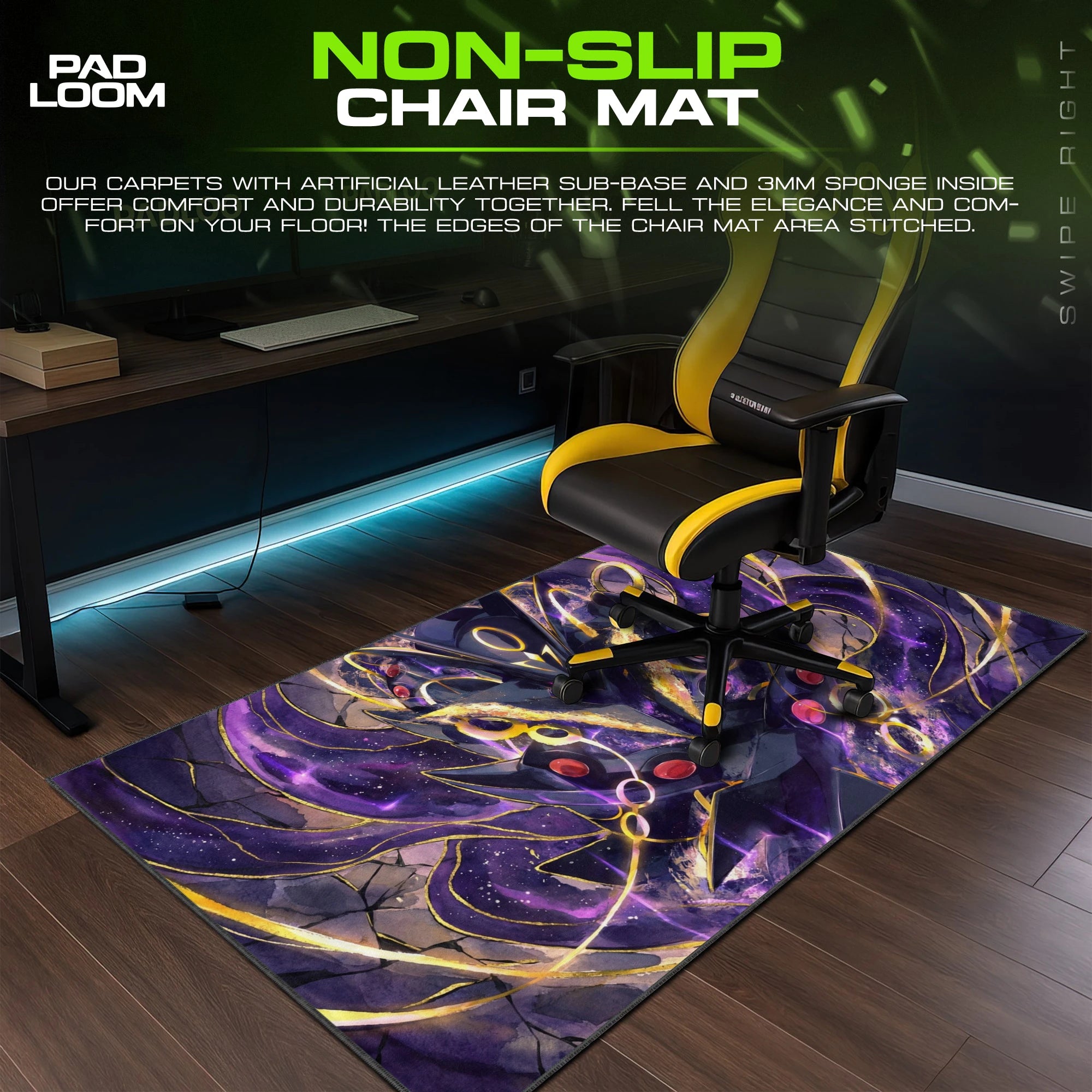 Yveltal Void Wings Mouse Pad - Pokemon Desk Mat