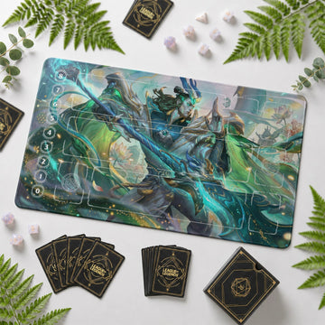 Zaahen Dragon Playmat - LoL Riftbound TCG Mat