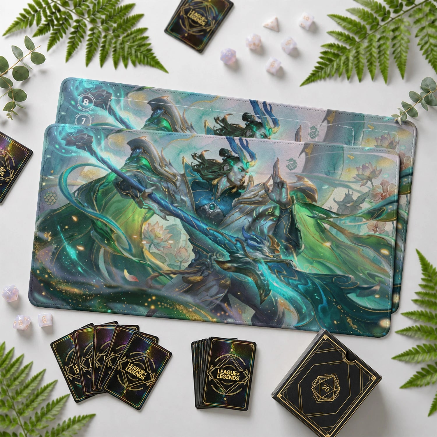 Zaahen Dragon Playmat - LoL Riftbound TCG Mat