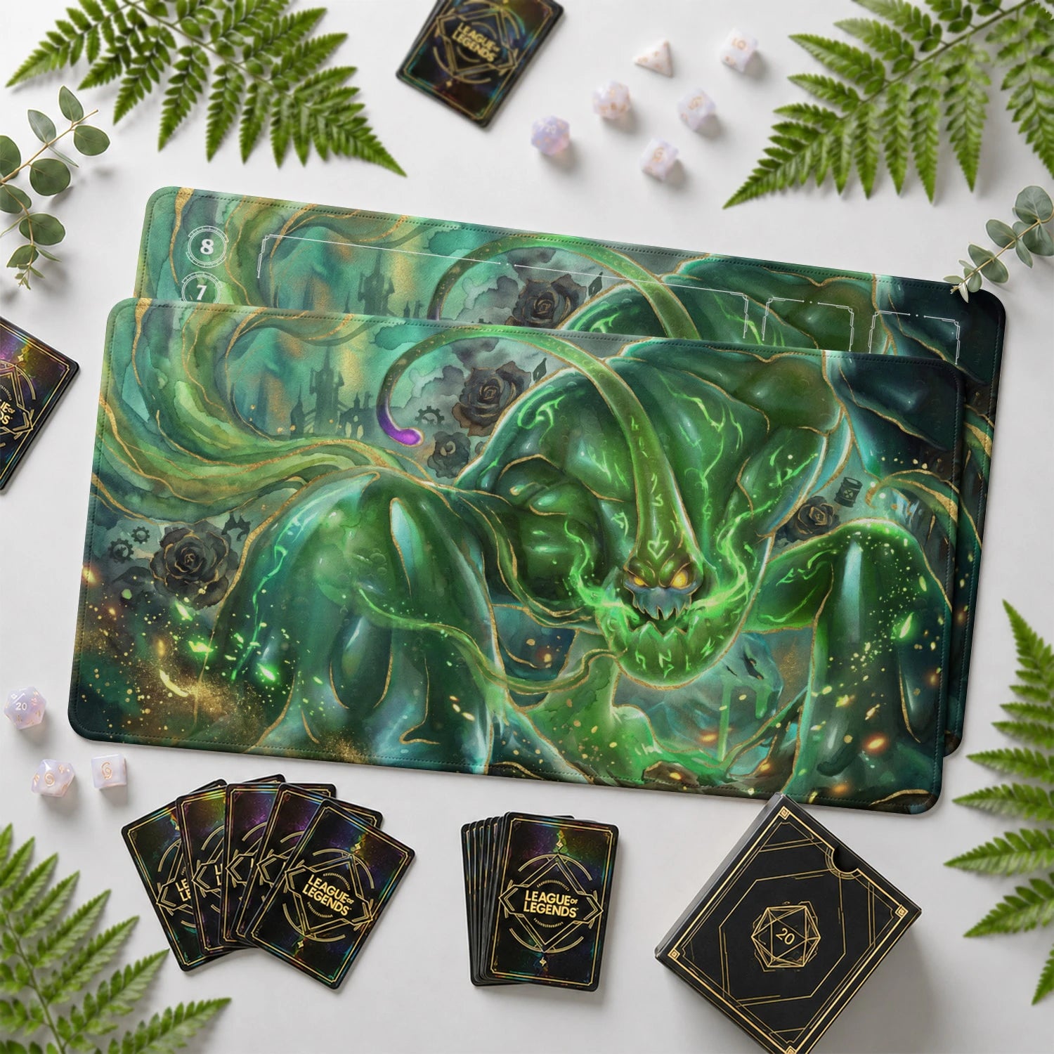 Zac Ooze Playmat - LoL Riftbound TCG Mat