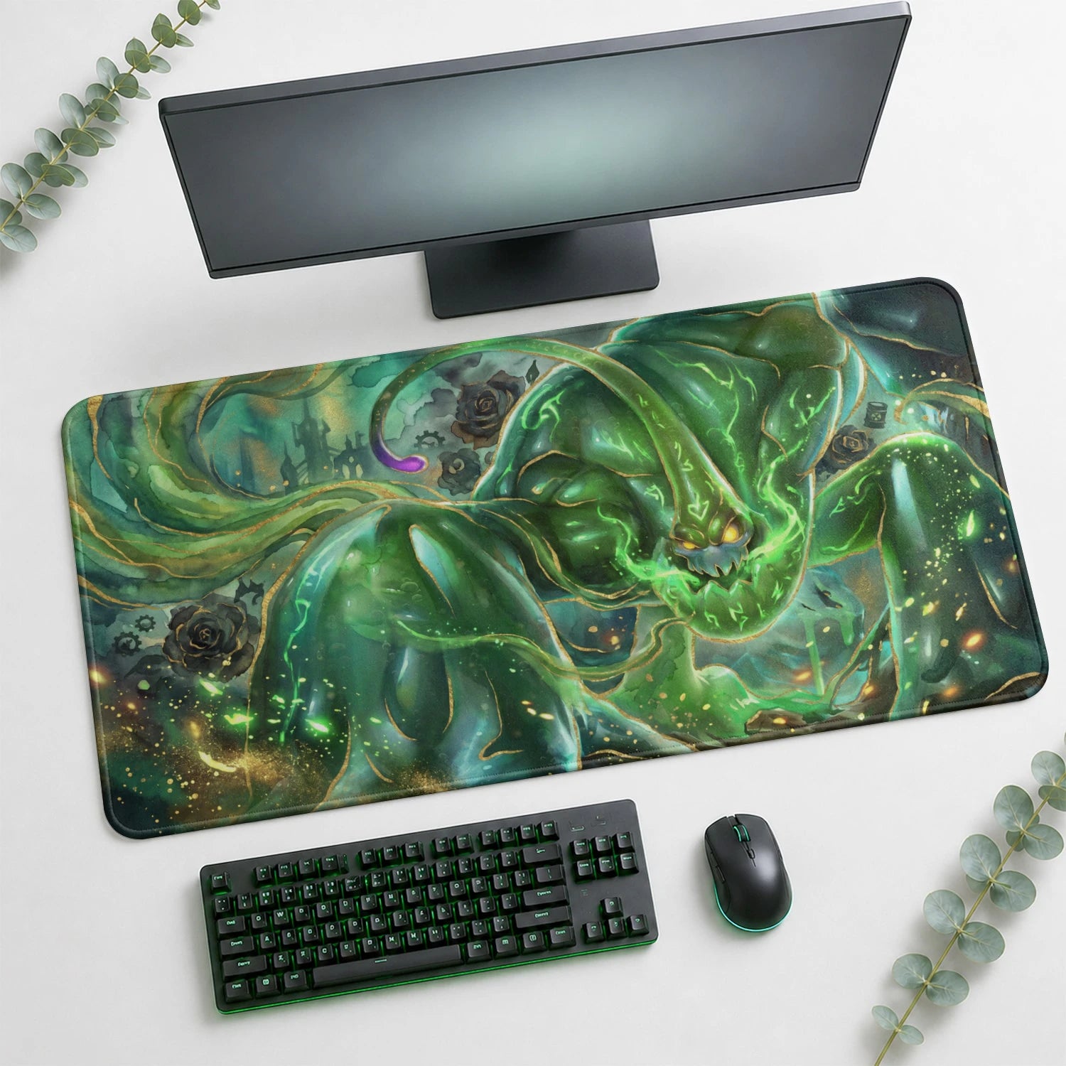 Zac Ooze Playmat - LoL Riftbound TCG Mat